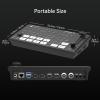 CINETREAK Stream SH Live Streaming Switcher 2 HDMI 2 SDI & AUX Inputs, PTZ Control Dual RTMP Streaming Chroma/Luma Key Recording & Playback and Landscape & Portrait LivestreamingNDI Updatable view 2