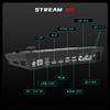 CINETREAK Stream SH Live Streaming Switcher 2 HDMI 2 SDI & AUX Inputs, PTZ Control Dual RTMP Streaming Chroma/Luma Key Recording & Playback and Landscape & Portrait LivestreamingNDI Updatable view 4