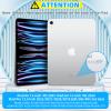 Bettdow Magnetic Keyboard for iPad Air 13 inch M3 2025/M2 2024,iPad Pro 12.9 inch 6th/5th/4th/3rd Gen 2018-2022,Click-Anywhere Trackpad with LCD Display & 7 Color Backlit Bluetooth Keyboard-Black view 2