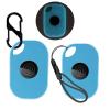 2pack Case for Tile by Life360 Pro (2024),Silicone Protective Cover(with Carabiner + Lanyard)Drop-Proof,Scratch-Proof,Shock-Proof,Protective Case for Tile Pro 2024 RE-61011 (Fluorescent Blue) view 1