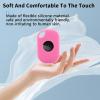 4pack Case for Tile by Life360 Pro (2024),Silicone Protective Cover(with Carabiner + Lanyard)Drop-Proof,Scratch-Proof,Shock-Proof,Protective Case for Tile Pro 2024 RE-61011 (Fluorescent Pink) view 4