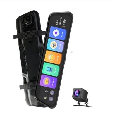 4K Rearview Mirror Driving Recorder ADAS Driving Assistance reversing Image Front and Rear Dual Recording WiFi Full Screen