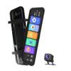 4K Rearview Mirror Driving Recorder ADAS Driving Assistance reversing Image Front and Rear Dual Recording WiFi Full Screen view 1