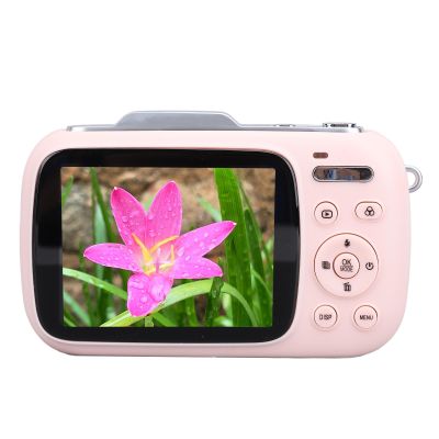 ASHATA 5K Digital Camera for Photography, 80MP Cameras for Photography, Vlogging Camera for, 8X Digital Zoom Camera 2.8 Inch Screen for Photography and Recording (Pink)