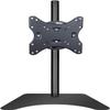 Adjustable Single Monitor Stand Mount for Screens Up to 40 Inches Holds Up to 25kg/55 lbs Black TV Mount Stand with Strong Stability view 1