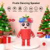 Sawolol Bluetooth Wireless Kids Speakers: A Dancing Swing Music Player Mini Speaker with TWS Pairing and RGB Light for Teenage Girl Trendy Stuff for Cute Room Decor (Red) view 2