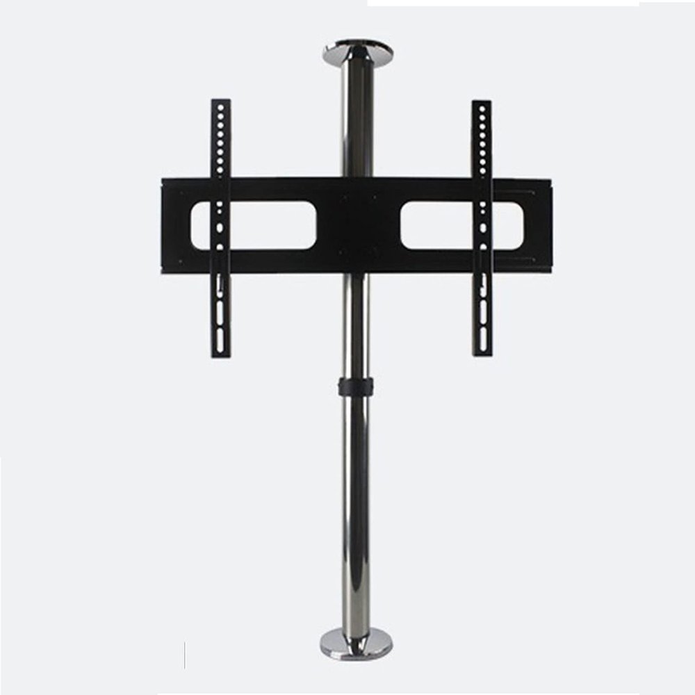 32-55 Inch Telescopic TV Bracket - LCD TV 360 Degree Rotating Frame Floor Stand Divider Rotating Frame Rotating TV Cabinet Rotating Base (Size : 66-82CM)