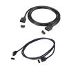 0.5M 1M 300CM 5M 3Pin 4Pin RGB RGBW Male to Male/Female to Female Extension Connector Cable with Needles(3Pin 1metre) view 1