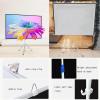50 Inch 60 Inch 72 Inch Projector Screen With Stand, Portable Lightweight 4:3/16:9 Projector Screen, Adjustable Screen Height, Portable And Foldable Indoor Outdoor Projection Screen(White,4:3 72in) view 4