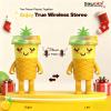 Sawolol Bluetooth Wireless Kids Speakers: A Dancing Swing Music Player Mini Speaker with TWS Pairing and RGB Light for Teenage Boys Trendy Stuff for Cute Room Decor (Yellow) view 3
