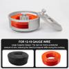 Dreamoon Lightweight Tie Wire Reel with Work Belt, 6.29 Aluminum Coil Holder Wheel, Rewindable Dispenser, Compatible 12-18 Gauge Wires, for Left or Right-Handed Operation view 3
