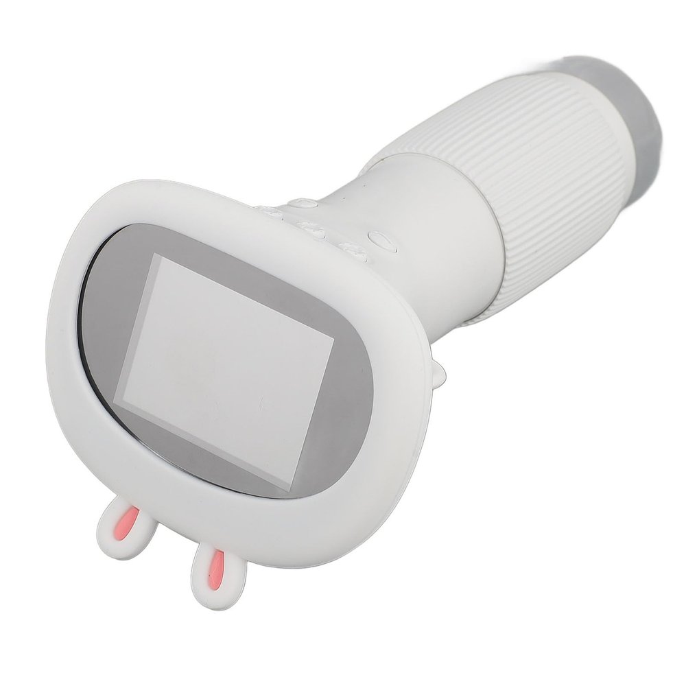 Yoidesu Microscope for Adults Kids, Portable 1000X Illuminated Jewelers Loupe, Handheld Digital Microscope with 2 Screen, 8 LED Lights for Collectors, Trichome Magnifying Glass
