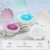 Shell BT Speaker, Portable Speaker with Relaxing White Noise, Colorful Night Light, 360 Degree Projection, Suitable for Bedroom Office (Blue) view 2