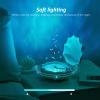 Shell BT Speaker, Portable Speaker with Relaxing White Noise, Colorful Night Light, 360 Degree Projection, Suitable for Bedroom Office (Blue) view 3