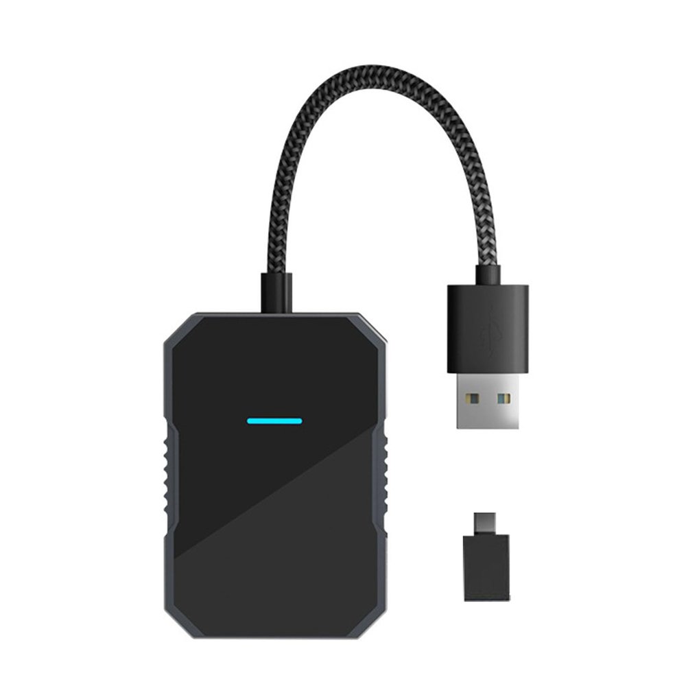 Adapter, Converts Wired to Cordless Adapter for Android Auto, Stable Connection, Plug and Play, Portable USB Adapter for All Your Car Entertainment Needs