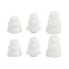 COPLKY Replacement Triple Flange Ear Tips Earbuds Silicone for in Ear Headphones in-Ear Hole 4.0mm view 1