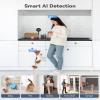 FOSCAM 3K 5MP Security Camera Indoor, 2.4g & 5g WiFi Magnetic Mini Dog/Cat/Pet/Baby Camera, Smart Motion Detection, 20X Zoom, 2-Way Audio, Night Vision, Home Monitor Compatible with Alexa & Google view 4