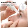 100pcs Extension Glue Replacement Nozzle Caps Bottle Mouth for Easy Application and Prevention of Clogging Compatible with Eyelash Glue Bottles view 2