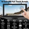 10'' Wireless Backup Camera System, 2 HD 1080P IP69 Waterproof Cameras with Large IPS Full Touch Screen 4 Channels Monitor, IR Night Vision Reverse Camera for RV Truck Trailer Camper view 3