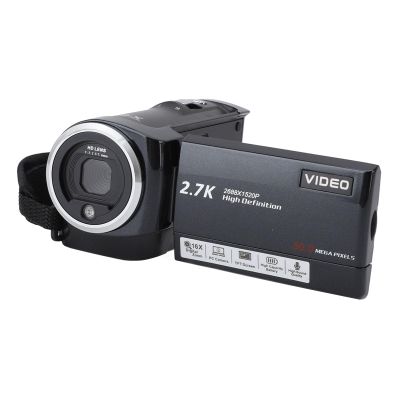 ZJchao 2.7K Camcorder Professional HD 50MP Vlogging Camera for Outdoor Travel Recording