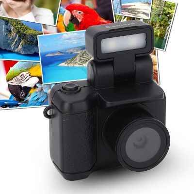 Small Digital Camera Portable Vintage 1080P Thumb Camera Travel Life Recording