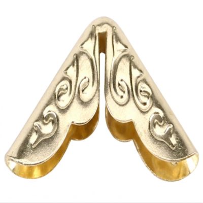 100Pcs Book Corner Protectors, Metal Vintage Book Corners Bronze Color Iron Corners Protector for Books, Scrapbooking, Albums, Diary, Folders File