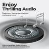 PowerLocus Bluetooth Headphones Over Ear, 60H Playtime, 4 EQ Modes Wireless Headphones with Microphone, Hi-Fi Stereo Deep Bass Foldable Headphone, Soft Foam Ear Cups,Fast Charging for Travel/PC/Phones view 2