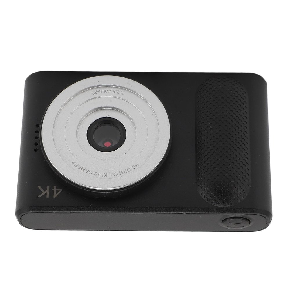 4K Digital Camera 48MP HD 16X Digital Zoom Autofocus Portable Micro SLR Camera 2.4 Inch TFT Screen Travel Photography Vlogging (Black)