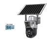 QDVOPHZA 4G/WiFi Solar Camera Wireless Outdoor 12MP 10X Zoom 6K Dual Screen Human Auto Tracking Surveillance Camera CCTV(WiFi 10xZoom 64G) view 1