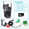 QDVOPHZA 50X Optical Zoom Smart Dual Camera WiFi Outdoor Wireless 360 PTZ Surveillance Camera CCTV Motion Detect Security Product(A/U,8MP Add 32G SD Card) view 2
