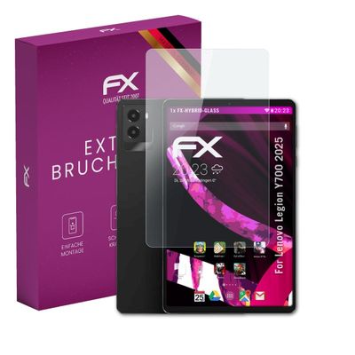 atFoliX Plastic Glass Protective Film compatible with Lenovo Legion Y700 2025 Gen 4, 9H Hybrid-Glass FX Screen Protector