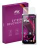 atFoliX Plastic Glass Protective Film compatible with Doogee Fire 6 Power, 9H Hybrid-Glass FX Screen Protector view 1