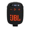JBL Wind 3 FM Bluetooth Handlebar Speaker (Black/Orange) view 1