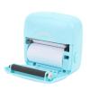Pocket Printer, Smart Printer One Click Printing Multifunction APP Control Type C Interface for Photo for Notes (Blue) view 3
