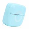 Pocket Printer, Smart Printer One Click Printing Multifunction APP Control Type C Interface for Photo for Notes (Blue) view 4
