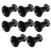MOLUCKFU 8pcs Speaker Cabinet Port Tubes Black Bass Reflex Voice Outlet Accessories for Improved Sound Quality Easy Installation Speaker Air Port view 1