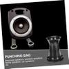MOLUCKFU 8pcs Speaker Cabinet Port Tubes Black Bass Reflex Voice Outlet Accessories for Improved Sound Quality Easy Installation Speaker Air Port view 2