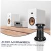MOLUCKFU 8pcs Speaker Cabinet Port Tubes Black Bass Reflex Voice Outlet Accessories for Improved Sound Quality Easy Installation Speaker Air Port view 4