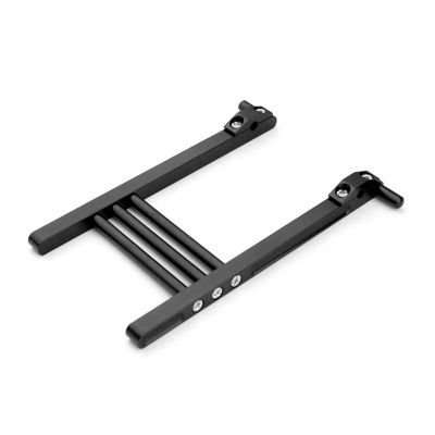 CNC Transmitter Bracket Stand Holder Adapter for J-R/for F-ut-aba DX6 FF9 9X Remote Controller Quadcopter TX Accessory(Black)