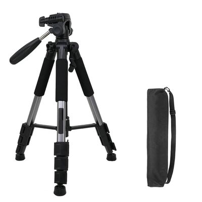 Q111 Aluminum Alloy Tripod 4/1 Stable for Telescope/Monocular/Binocular(Silver)