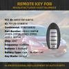 Dasbecan Key Fob Replacement Compatible with Nissan Altima Maxima 2013-2015 view 2