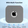 Case for Apple 2024 Mac Mini M4 / Mac Mini M4 Pro,NOUKAJU PU Material Protective Cover,Drop-Proof,Scratch-Proof,Shock-Proof,Dust-Proof,Protective Case for Mac Mini 2024(Gray) view 2