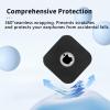 Case for Apple 2024 Mac Mini M4 / Mac Mini M4 Pro,NOUKAJU PU Material Protective Cover,Drop-Proof,Scratch-Proof,Shock-Proof,Dust-Proof,Protective Case for Mac Mini 2024(Black) view 3