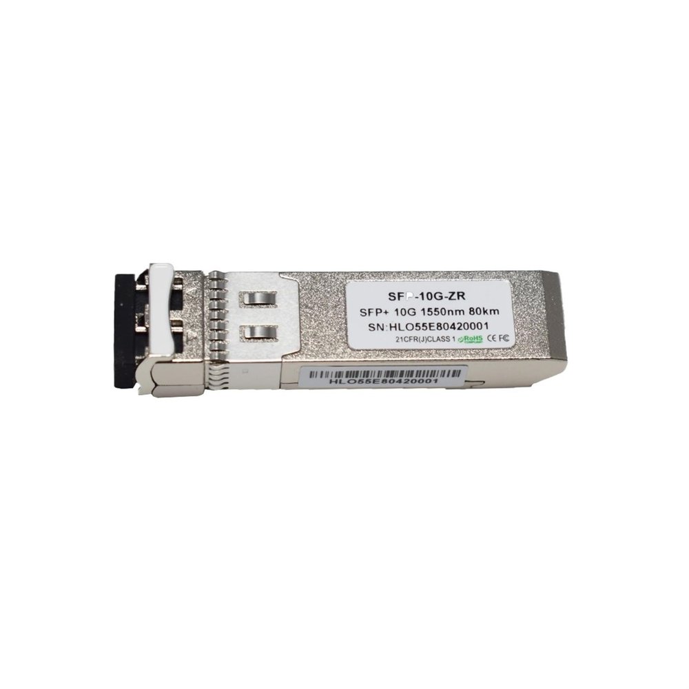 DWFSKZKV Pluggable 10G SFP+ SMF 80KM ZR Transceiver 10G ZR 80KM 1550nm SFP Ethernet(2 pcs)