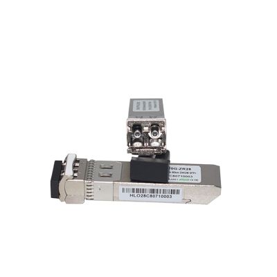 10GBASE-ZR Duplex LC 10G C17/C18/C19/C61 80km DOM DWDM SFP+(C61 1528.77nm)
