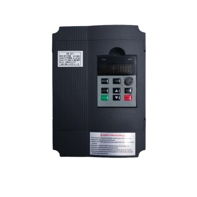 Converter 60hz to 50hz 1.5KW/2.2KW 220V in and 220V 3P Out Variable Frequency Inverter Drive Inverter ZW-BT1 1Pcs(1.5KW 220V (Black))
