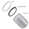 LingoFoto 50-52/55/58mm Step Up & Step Down Rings Adapter for Camera Lens and Filters 50-52Filter Adapter Ring 50mm Lens to 52mm Filters (50-58mm) view 4
