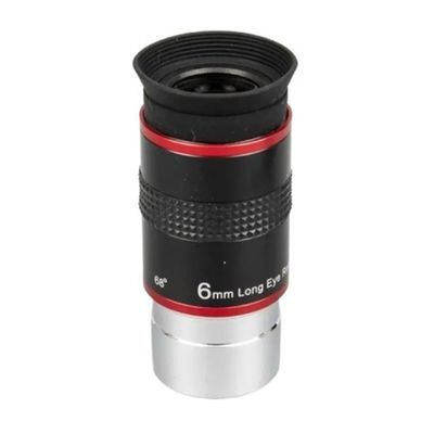 6 9 15 20mm Telescope Eyepiece 1.25" 68 Degrees for Astronomical Telescope(6mm)