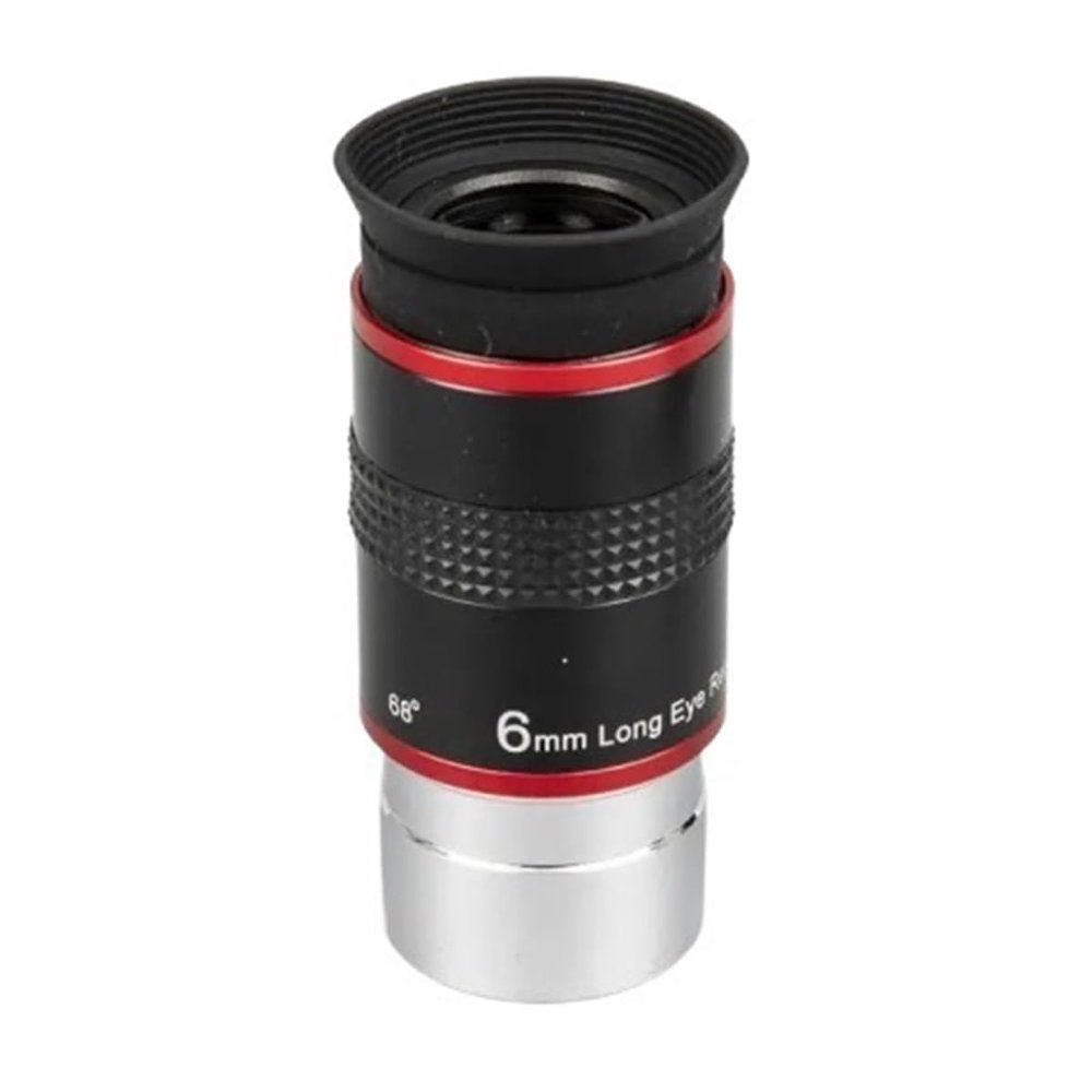 6 9 15 20mm Telescope Eyepiece 1.25" 68 Degrees for Astronomical Telescope(6mm)