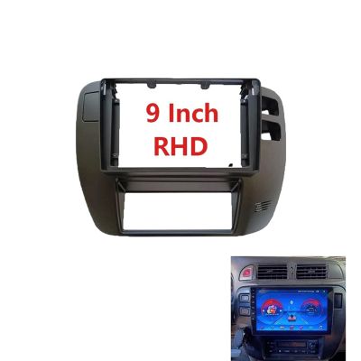 Car Interior Accessories Audio Frame Car Frame Fascia Adapter Android Radio Dash Fitting Panel Kit/Fit For Nissan 1997-2004 Patrol Y61 RHD(Frame)